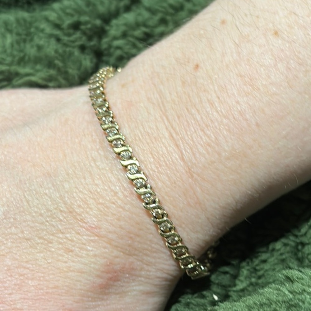 10k Diamond tennis bracelet